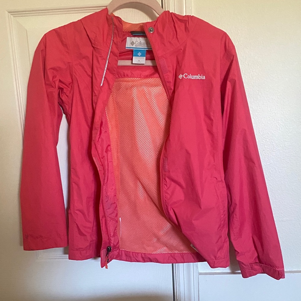 Columbia Kids Bright Pink Raincoat
